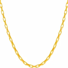 3mm Paperclip Chain Necklace