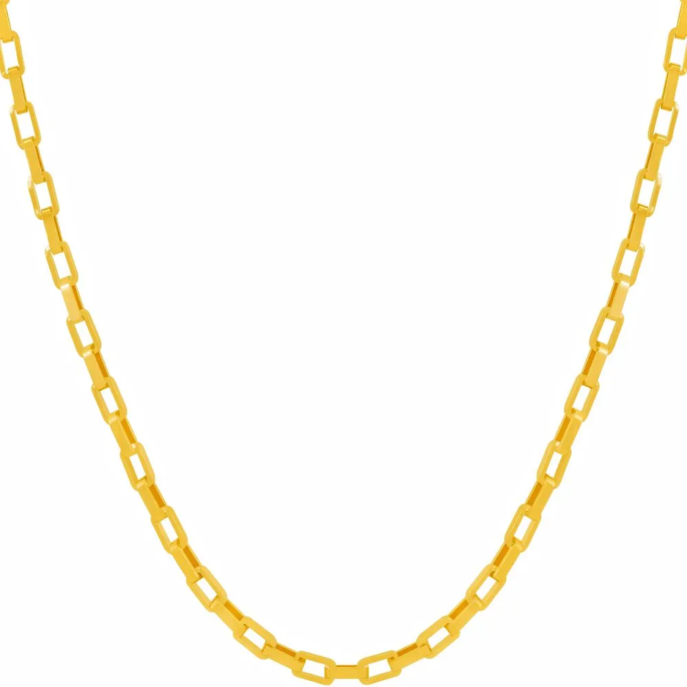 3mm Paperclip Chain Necklace