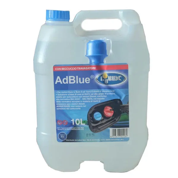 Additivo Motori Diesel Ad Blue 10 Lt Lubex 21513