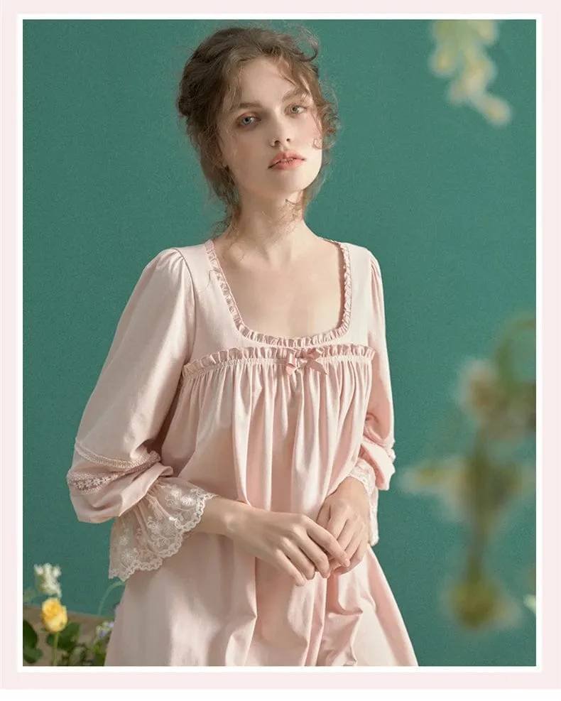 Aimee Sleepwear, White or Pink