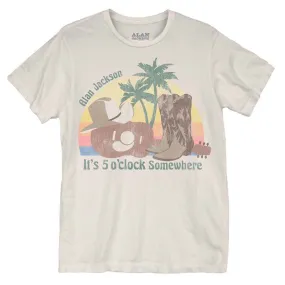 Alan Jackson 5 O'Clock Somewhere Short Sleeve T-Shirt