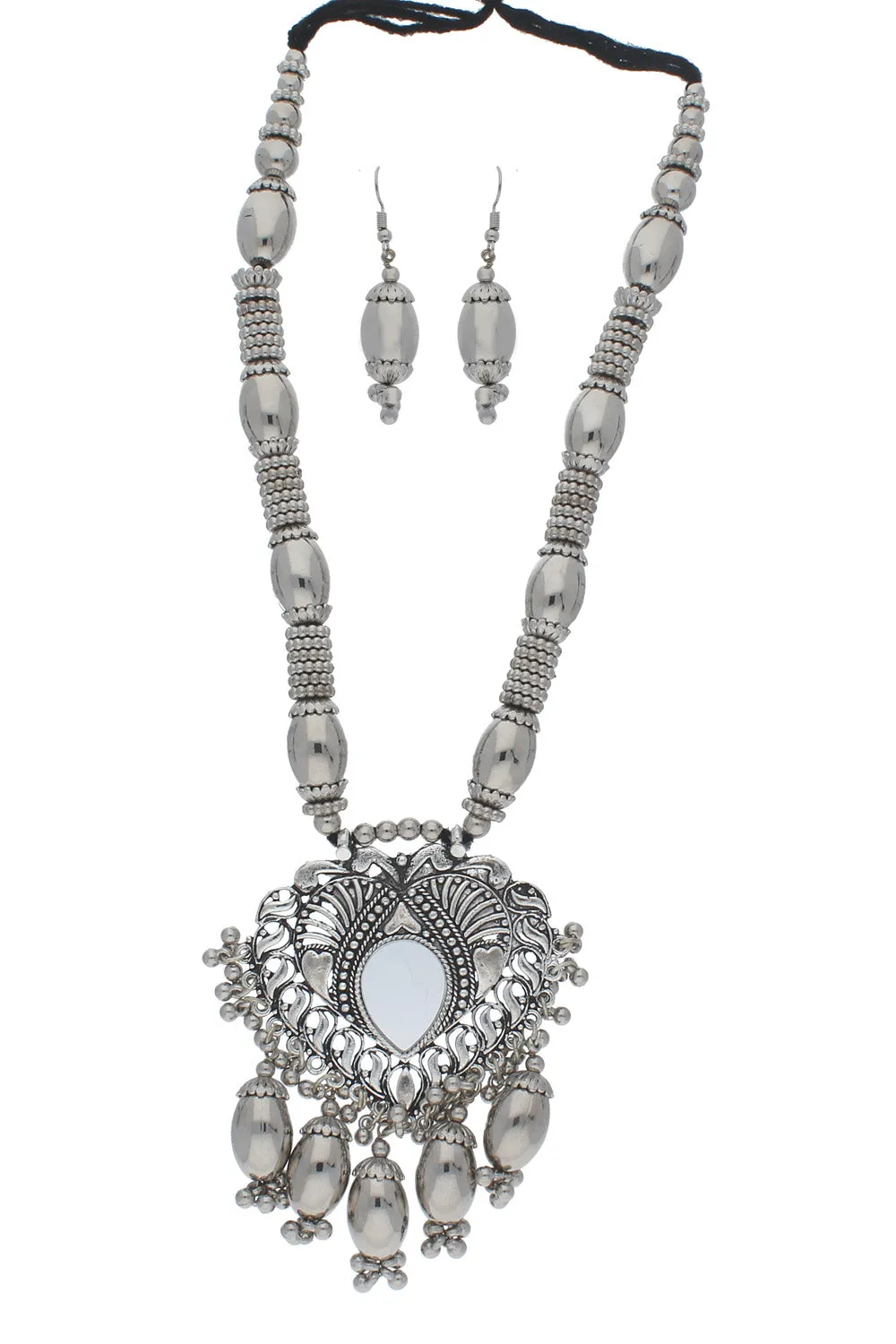 Alloy Necklace Set in Silver