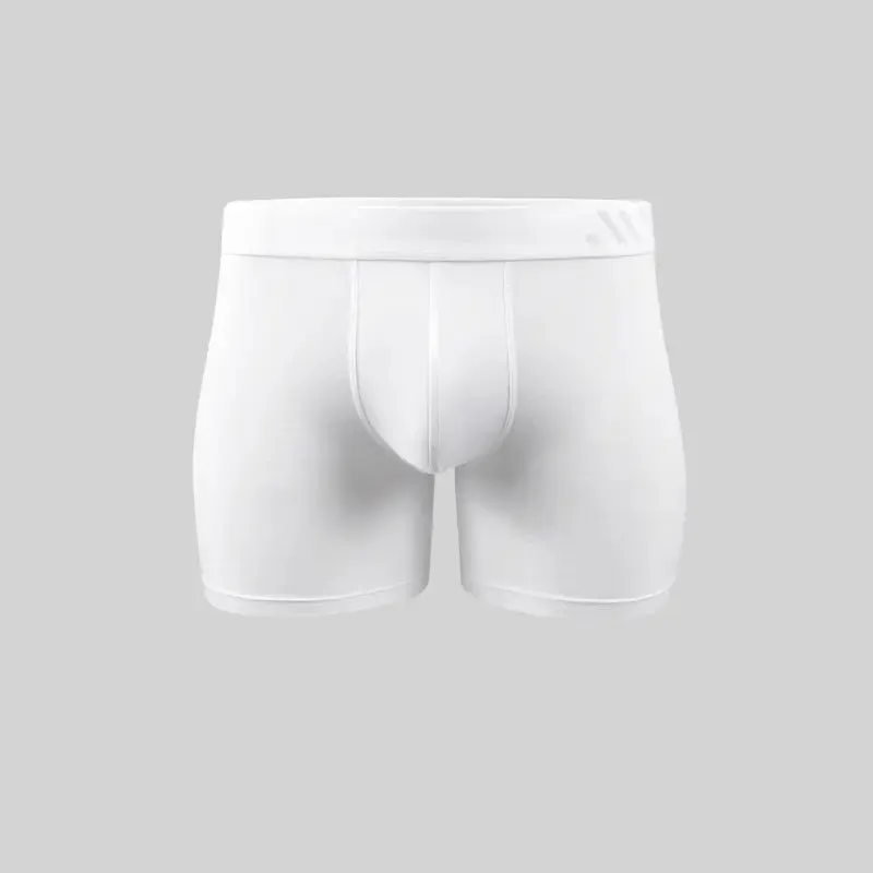 ALPHX Comfort Class Boxer Brief - Athletic Fit - Frost White | ALPHX.com