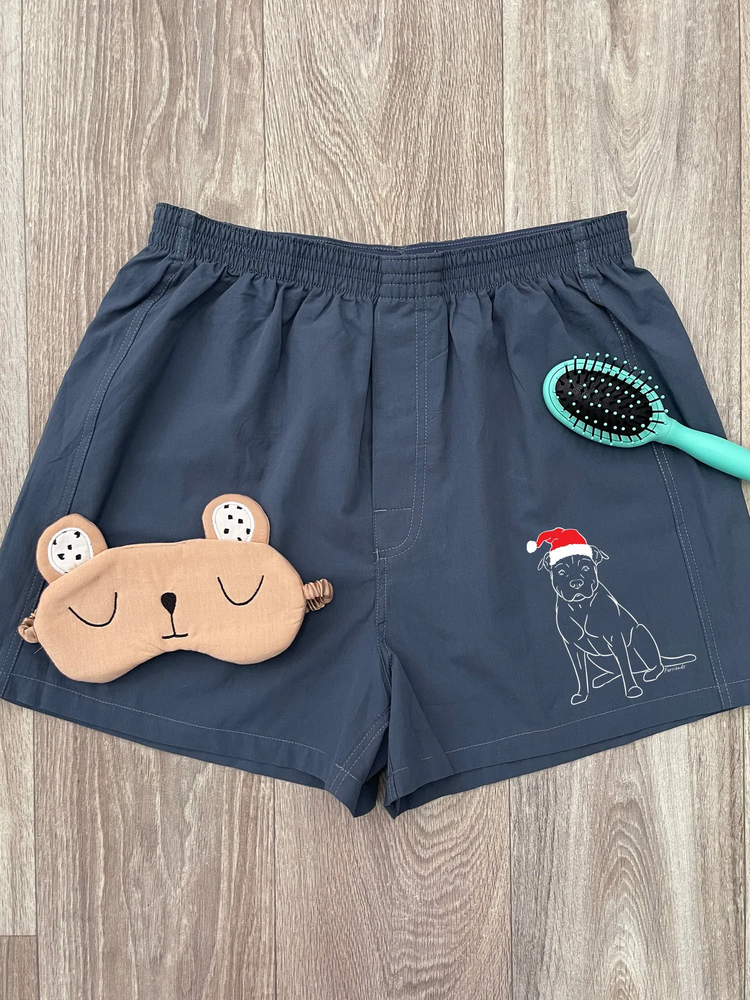 American Staffordshire Terrier (Amstaff) Finley Cotton Boxer Shorts