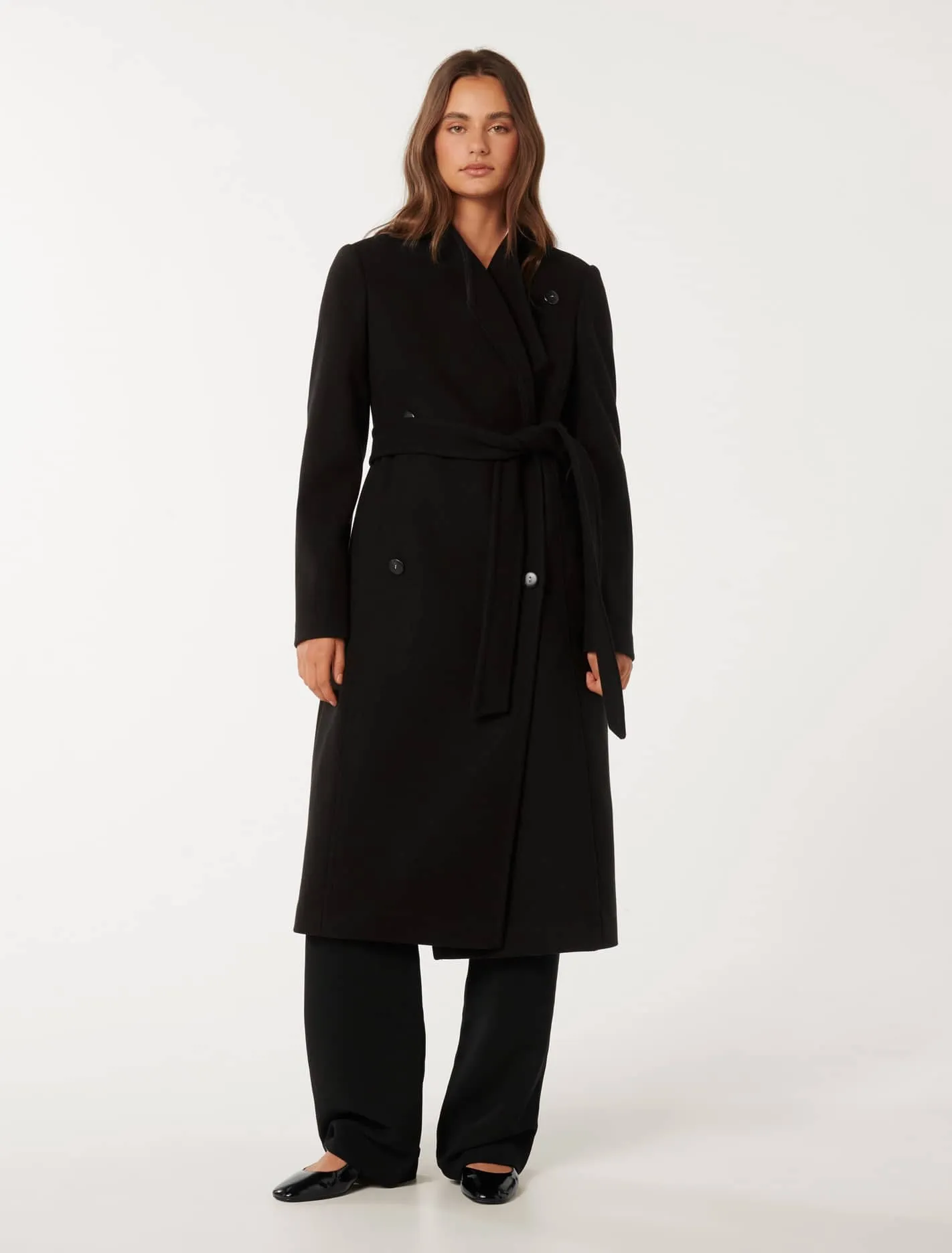 Ari Funnel Neck Coat