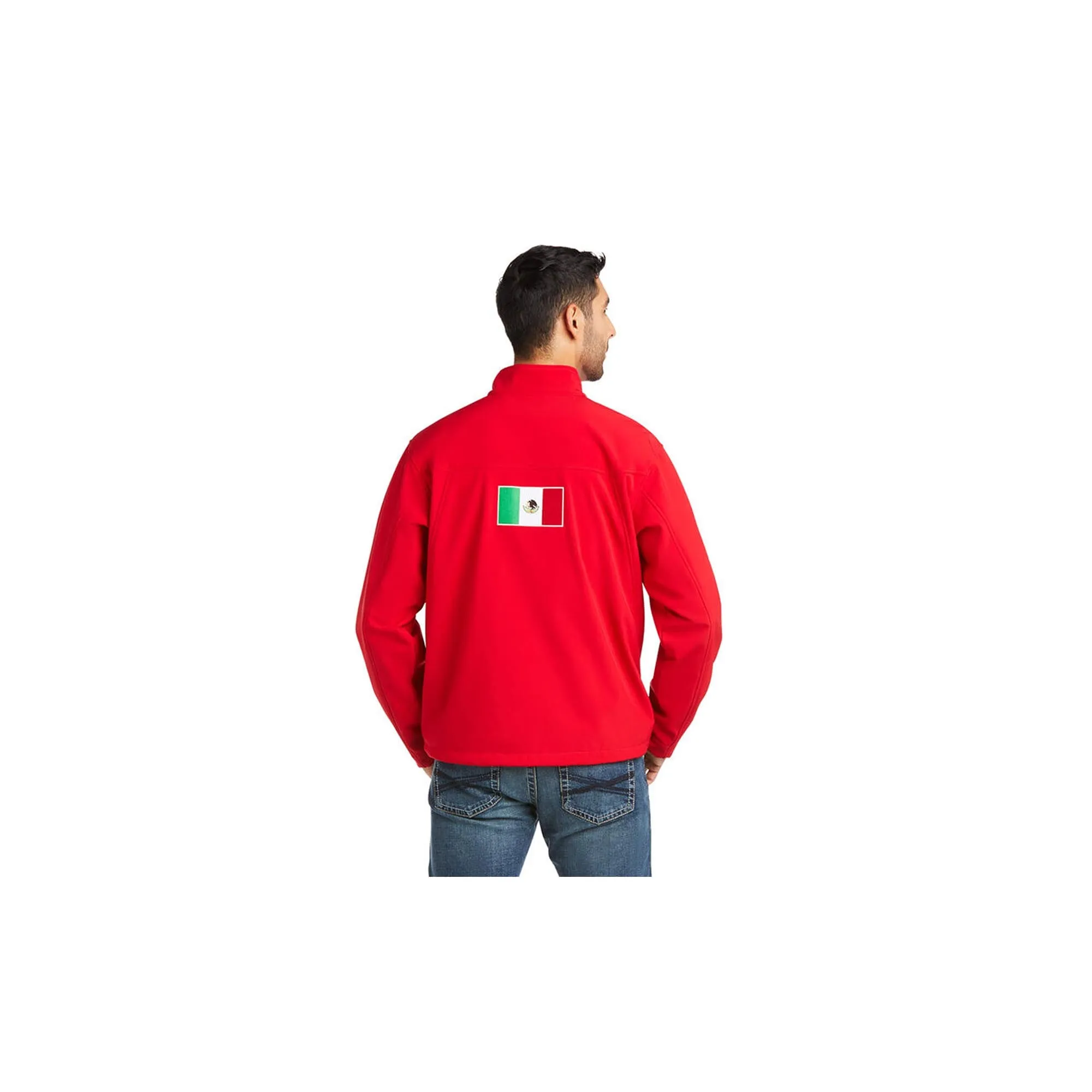 Ariat New Team Softshell Mexico Jacket  Red