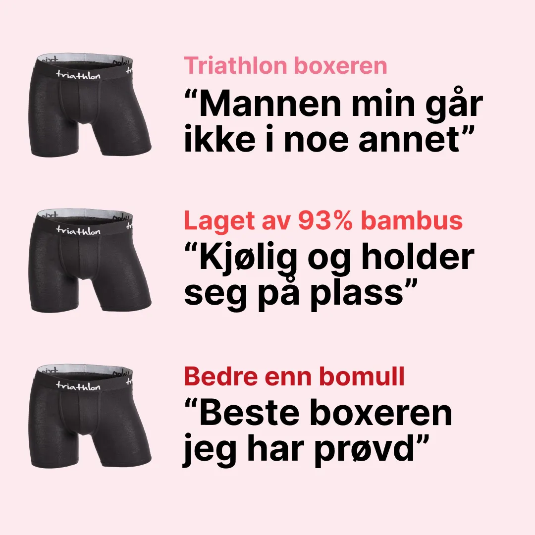 Bambus Boxer Shorts Sort