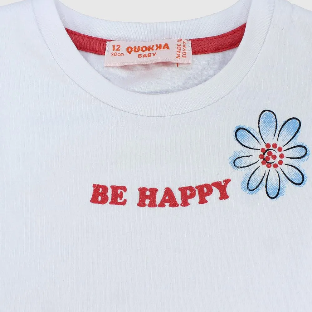 Be Happy Short-Sleeved T-Shirt