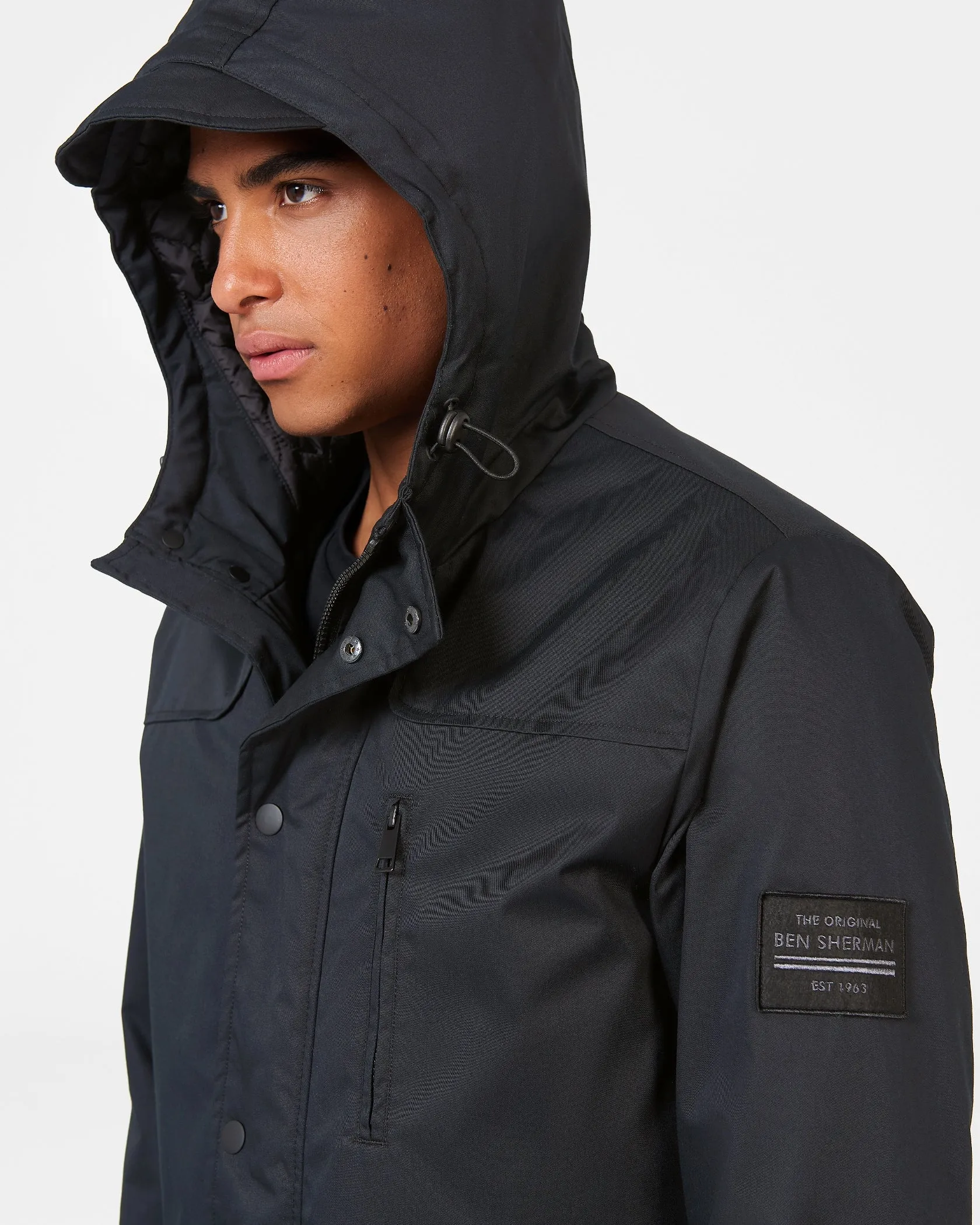 Ben Sherman Mens Heavy Parka