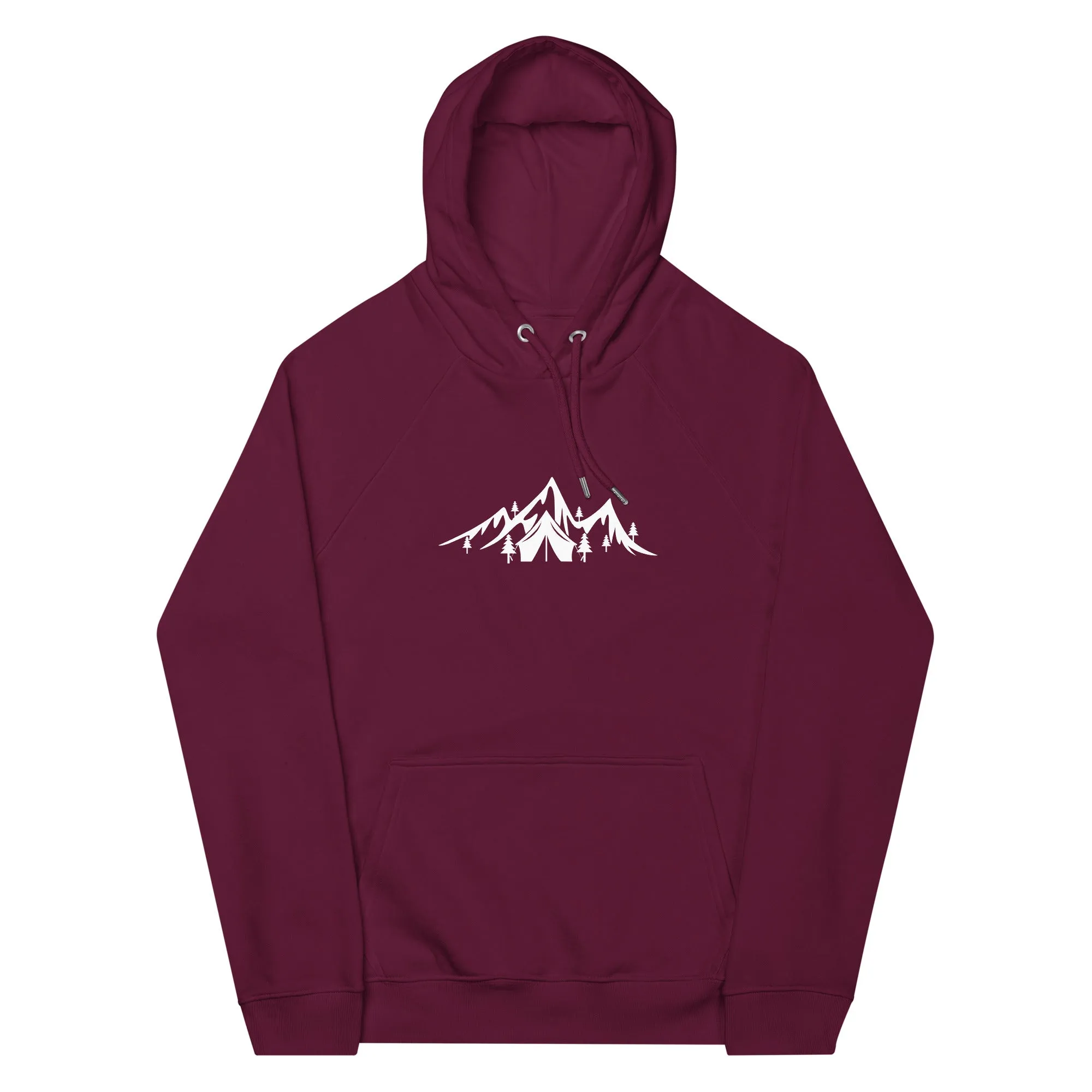 Berge - Camping - Unisex Premium Organic Hoodie