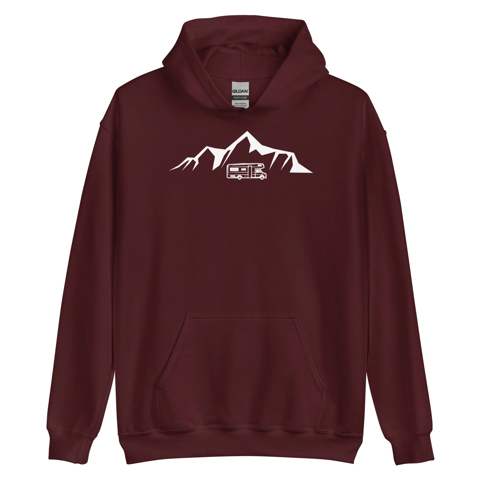 Berge - Camping Van - Unisex Hoodie