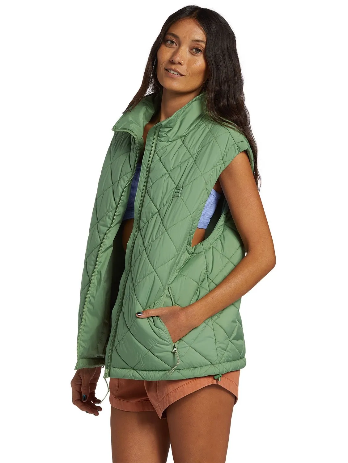 Billabong Ladies Transport Puffer Vest