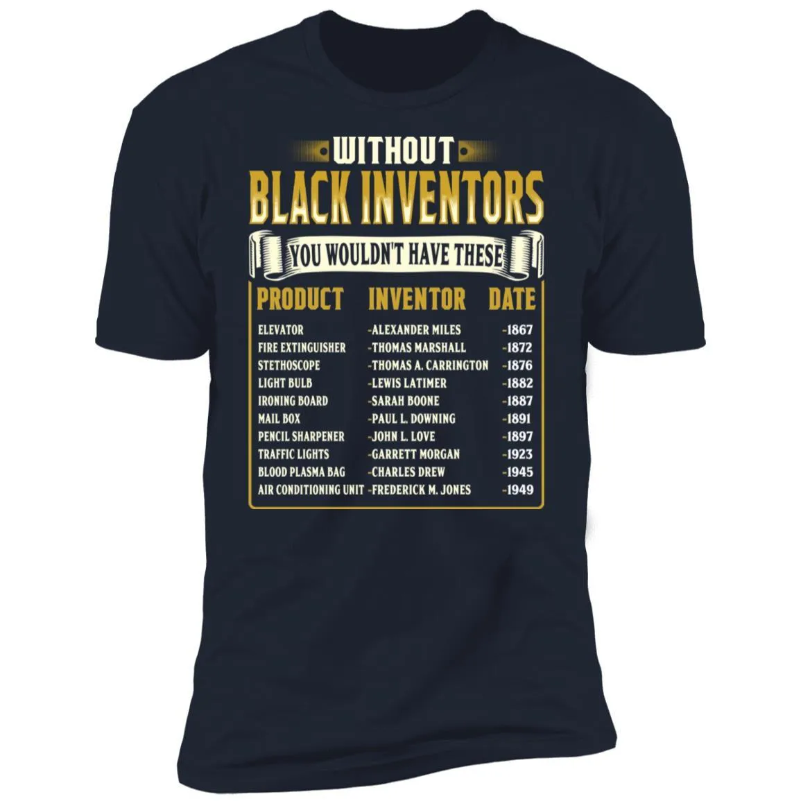 Black Inventors T-Shirt