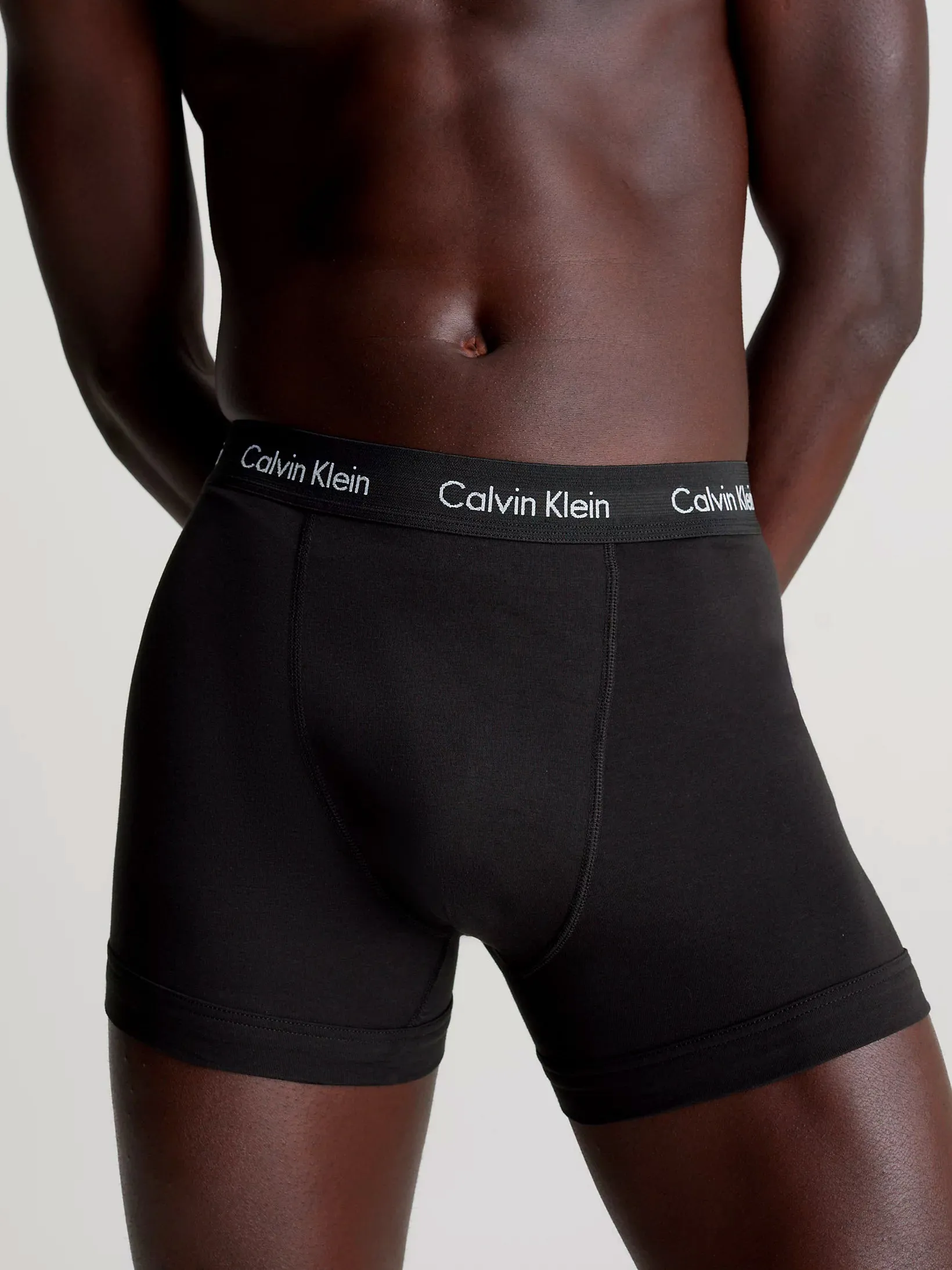 Calvin Klein Mens Classic Stretch Boxer Shorts/ Trunks (3-Pack)