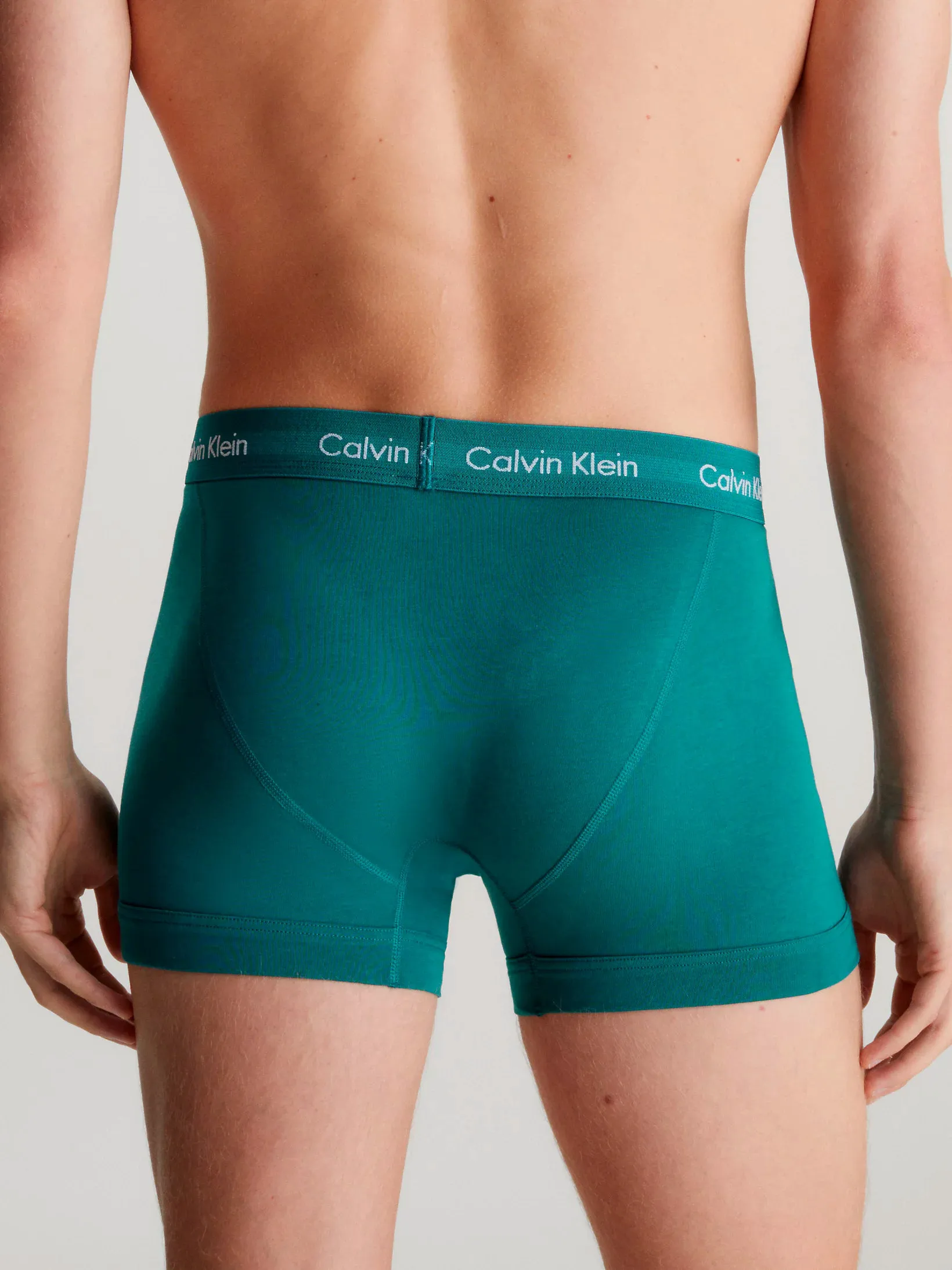 Calvin Klein Mens Classic Stretch Boxer Shorts/ Trunks (3-Pack)