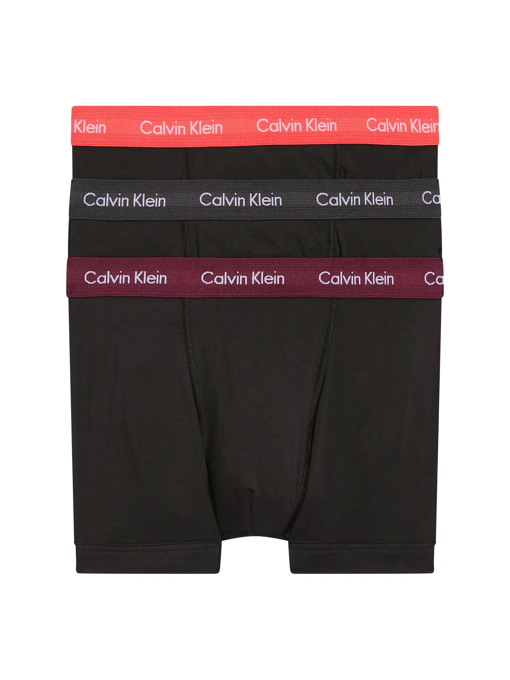 Calvin Klein Mens Classic Stretch Boxer Shorts/ Trunks (3-Pack)