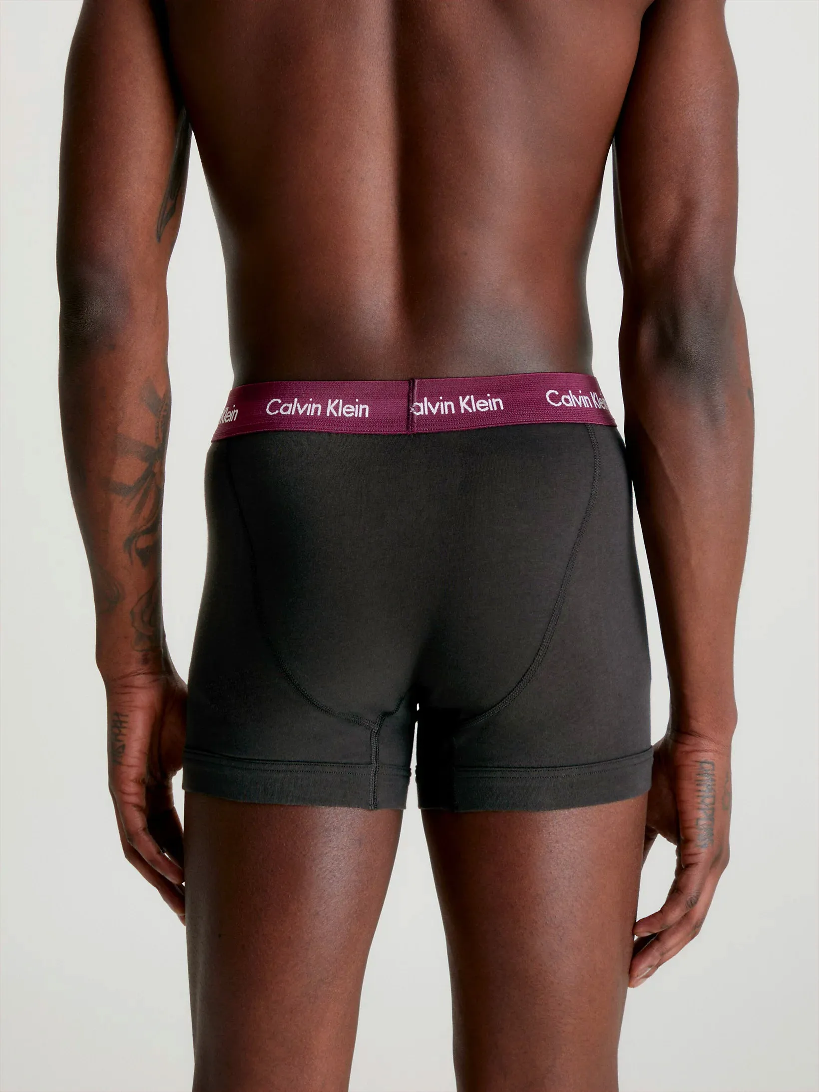 Calvin Klein Mens Classic Stretch Boxer Shorts/ Trunks (3-Pack)