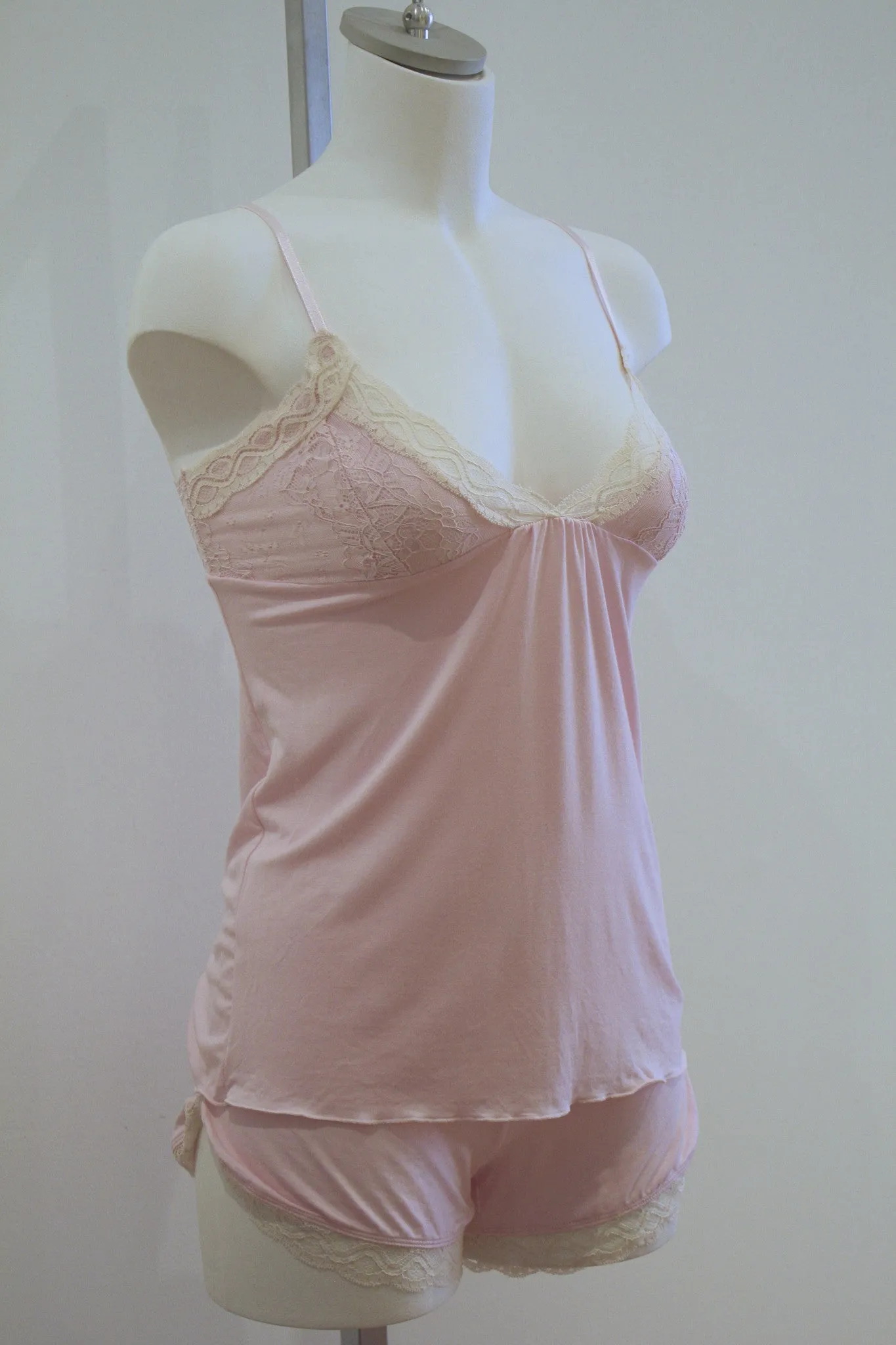 Celine Cami and Shortie Set | Light Pink