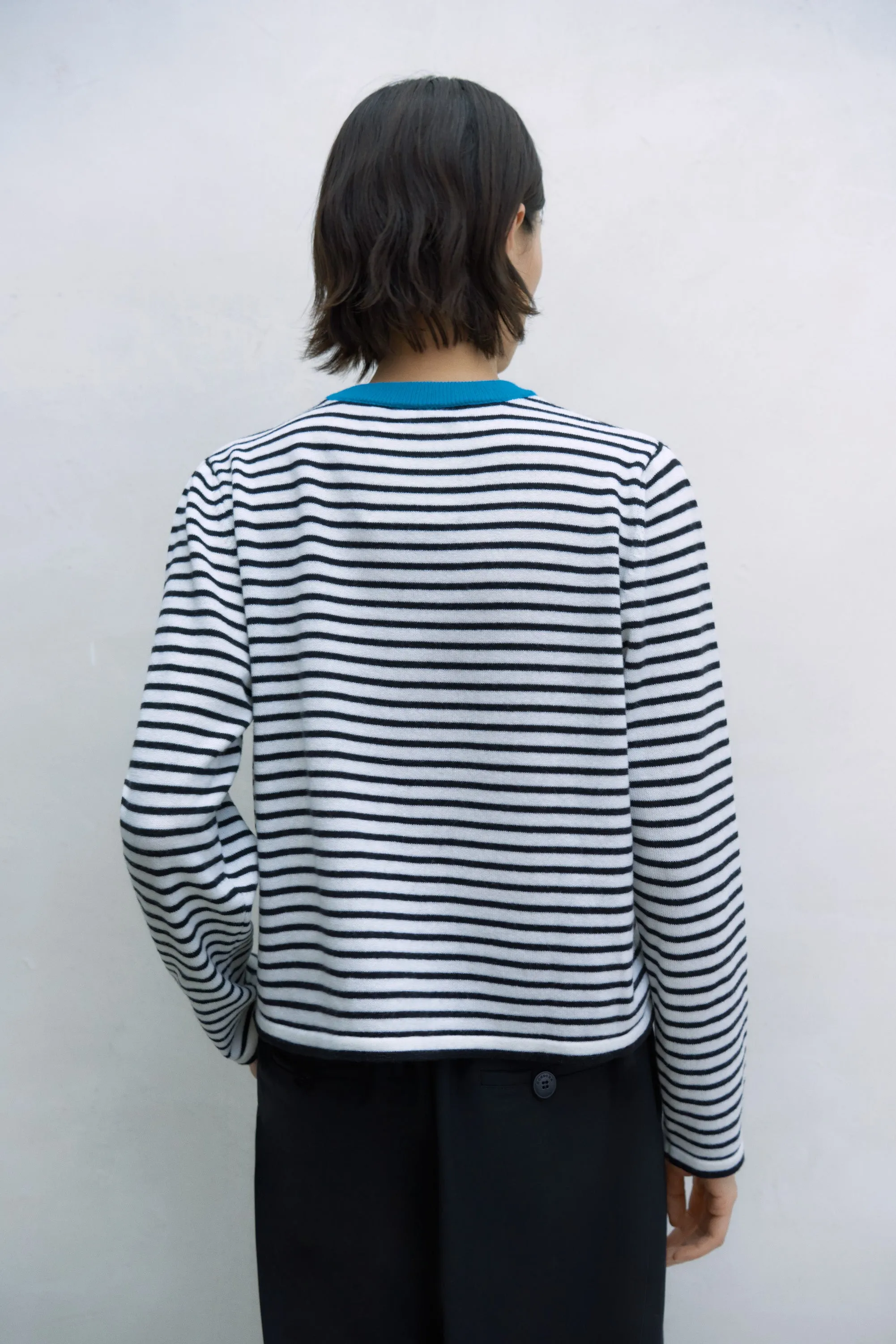 Cordera - Merino Wool Striped T-Shirt