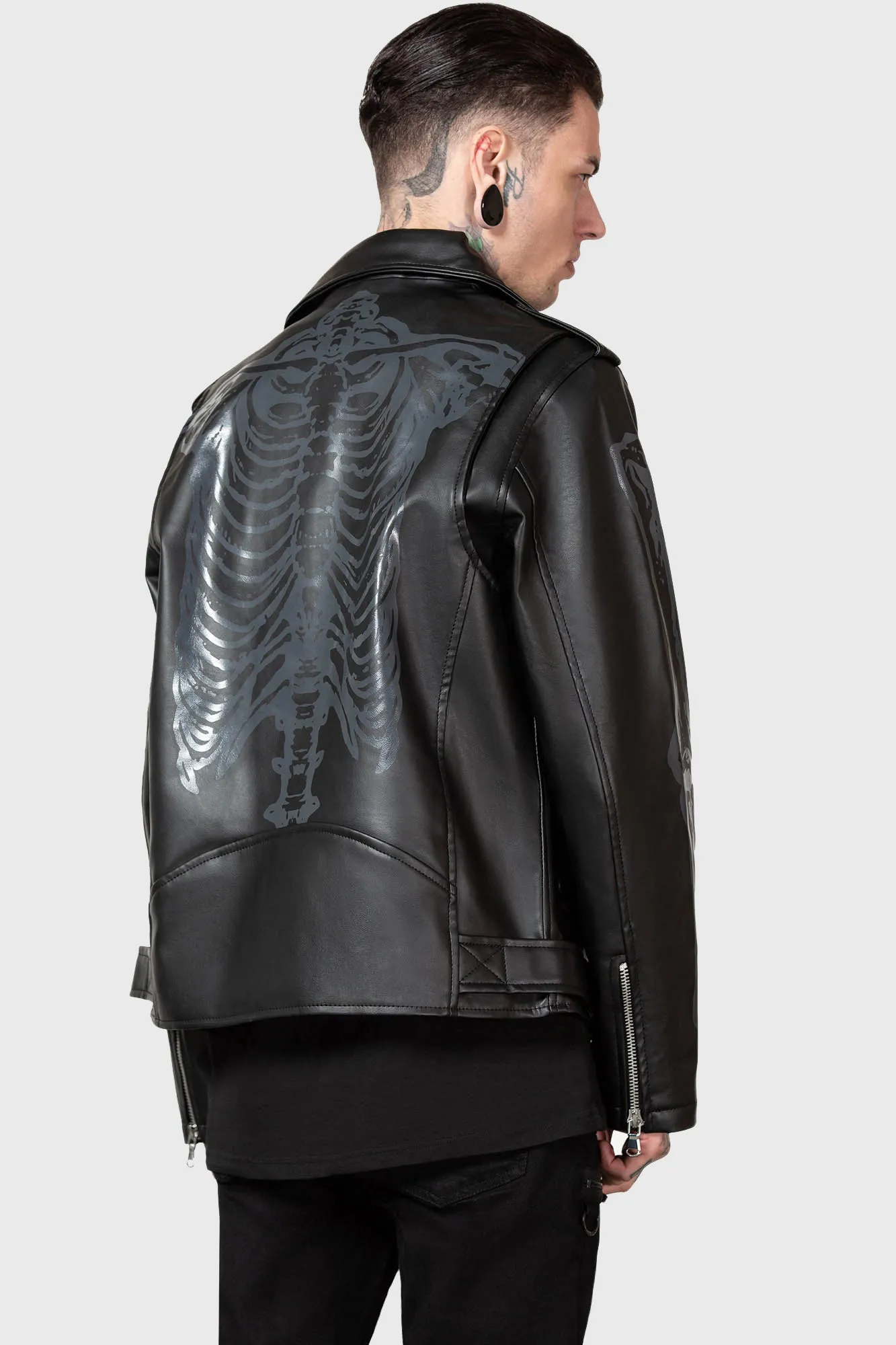 Craniocaudal Biker Jacket