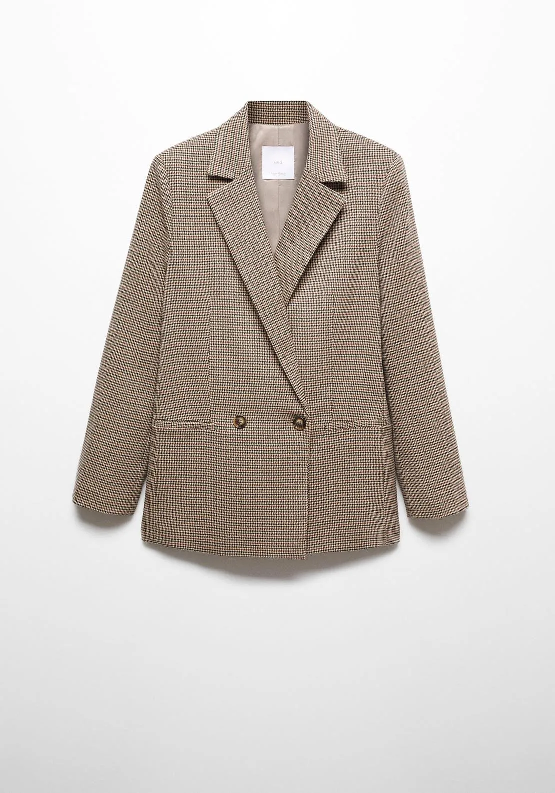 Cross button blazer