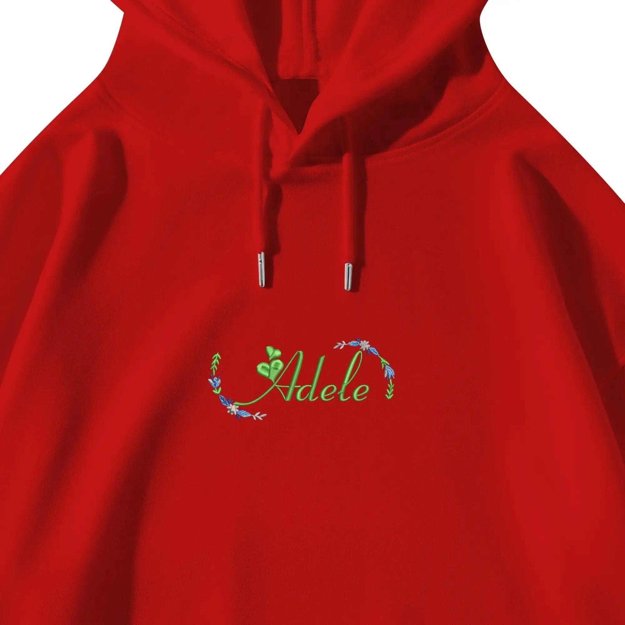 Custom Name Unisex Embroidered Hoodie Personalized Sweatshirt