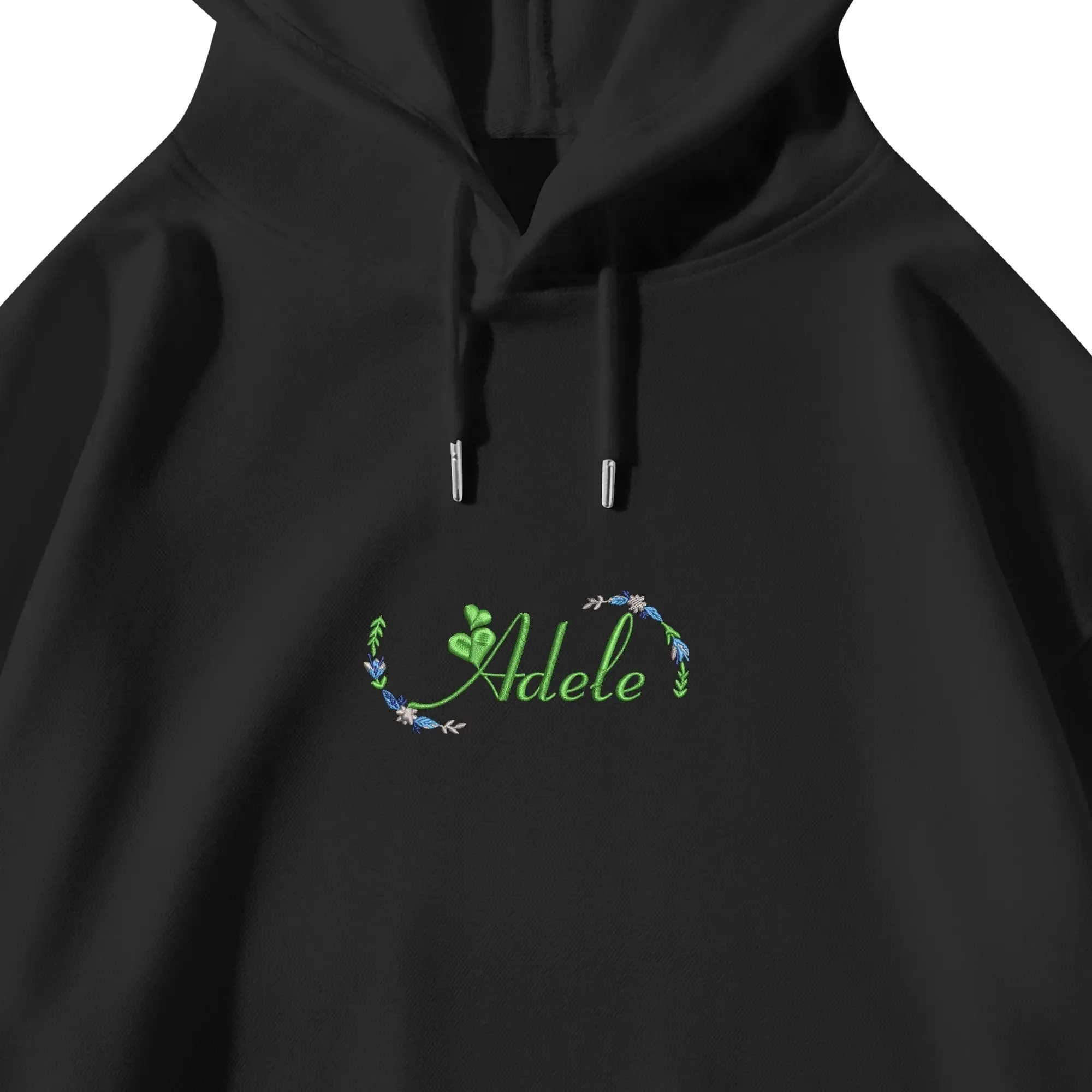 Custom Name Unisex Embroidered Hoodie Personalized Sweatshirt