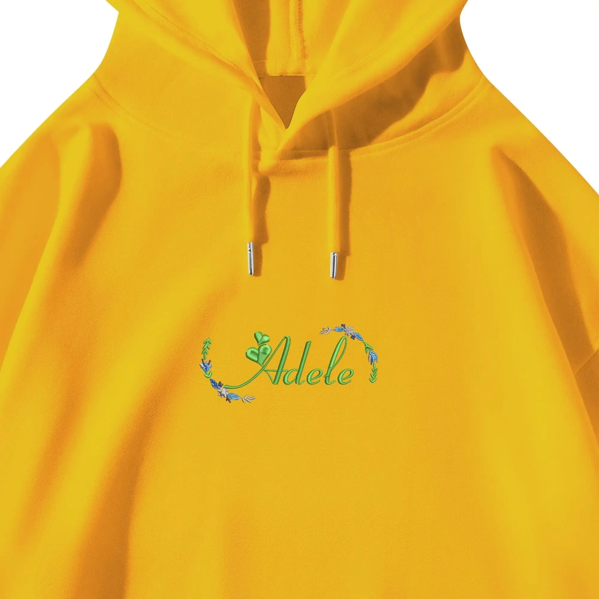 Custom Name Unisex Embroidered Hoodie Personalized Sweatshirt