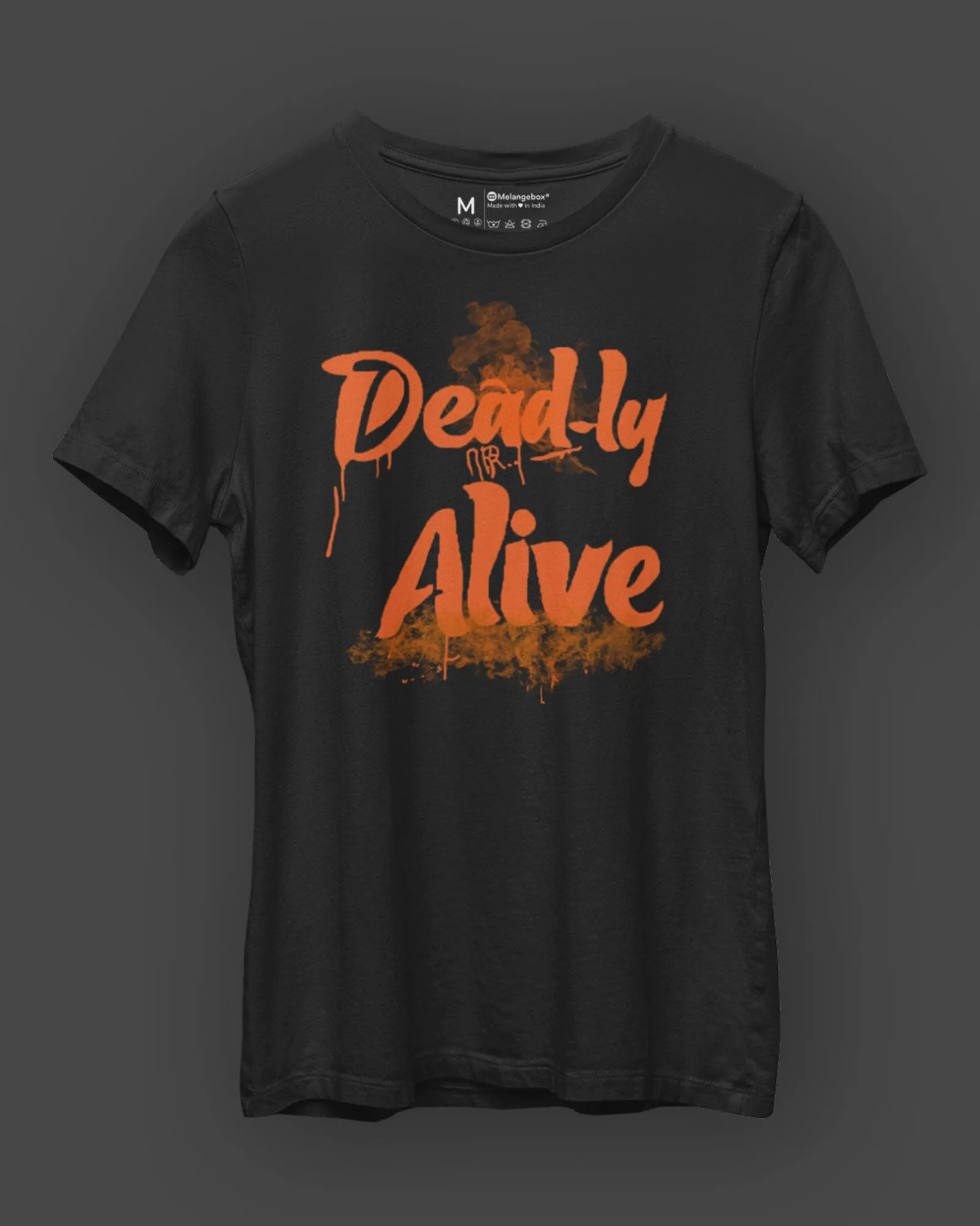 Deadly Alive Crew Neck: Black