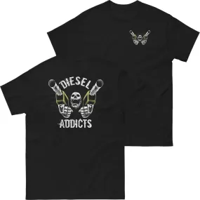 Diesel Addicts Skeleton and Fuel Pumps T-Shirt