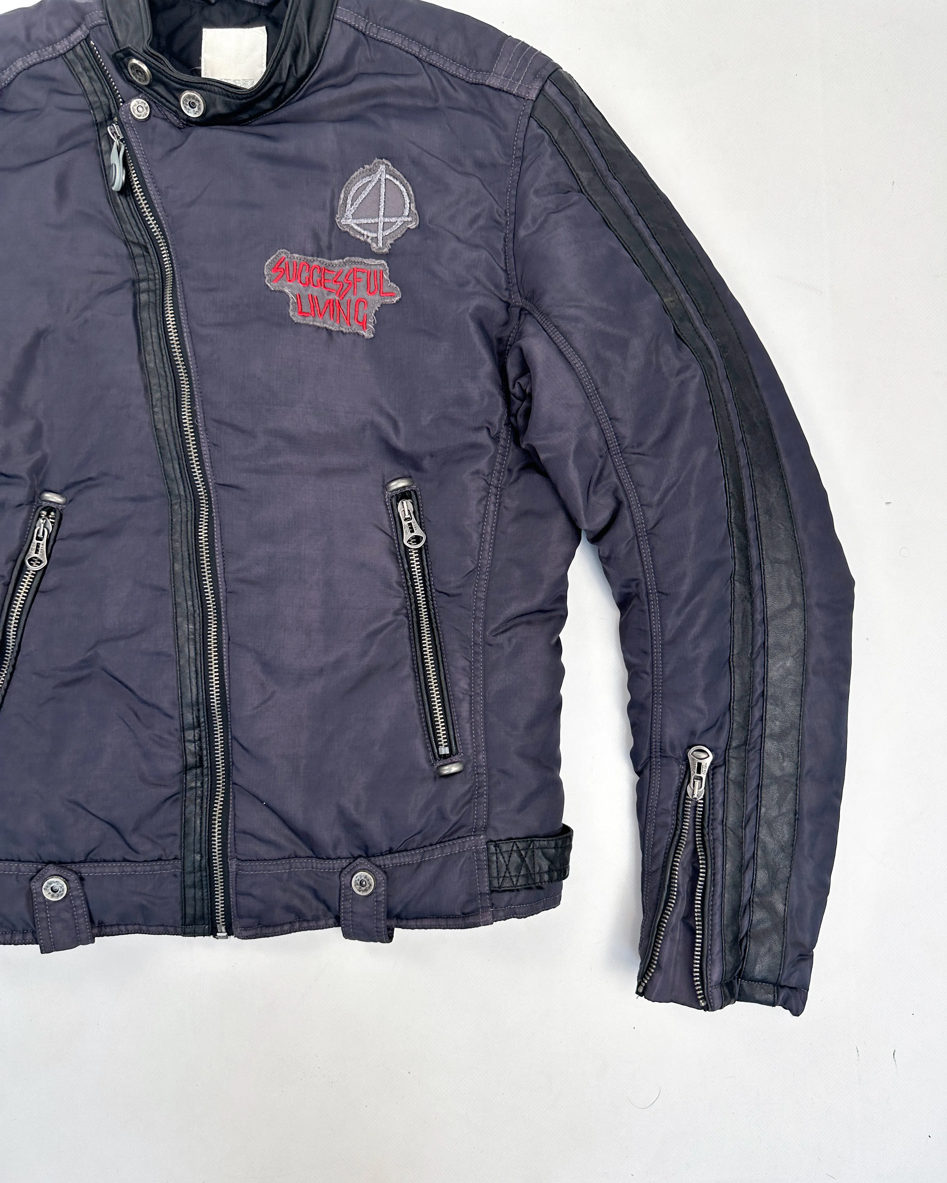 Diesel Off Centered Zip Jacket 2000's