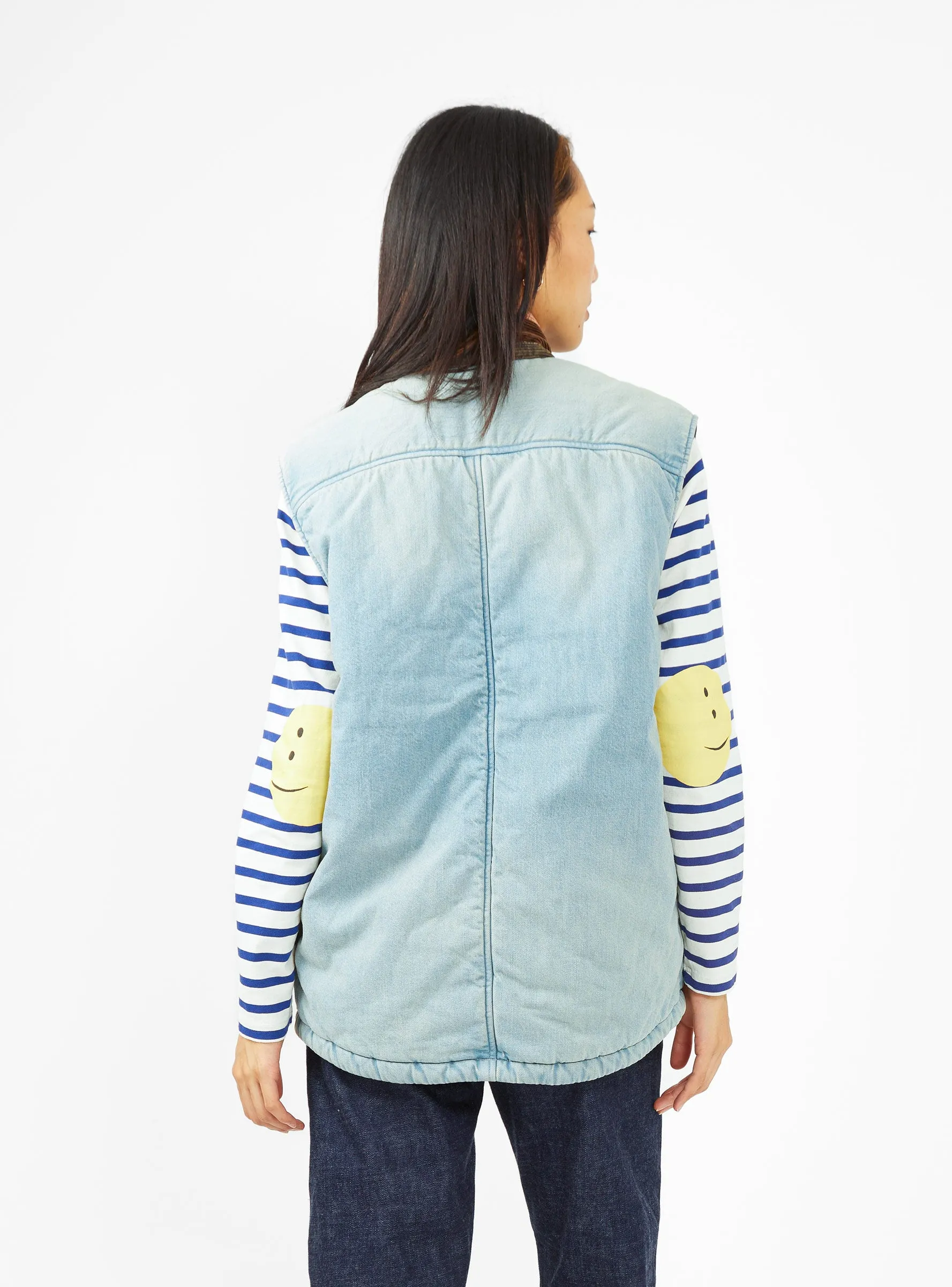 DOTERA 11.5oz Denim Vest Blue