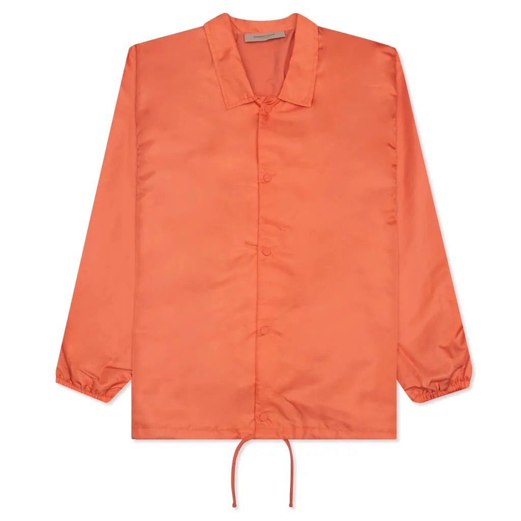 Essentials Coaches Jacket - Coral