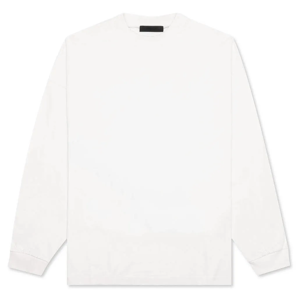 Essentials L/S Tee - Cloud Dancer