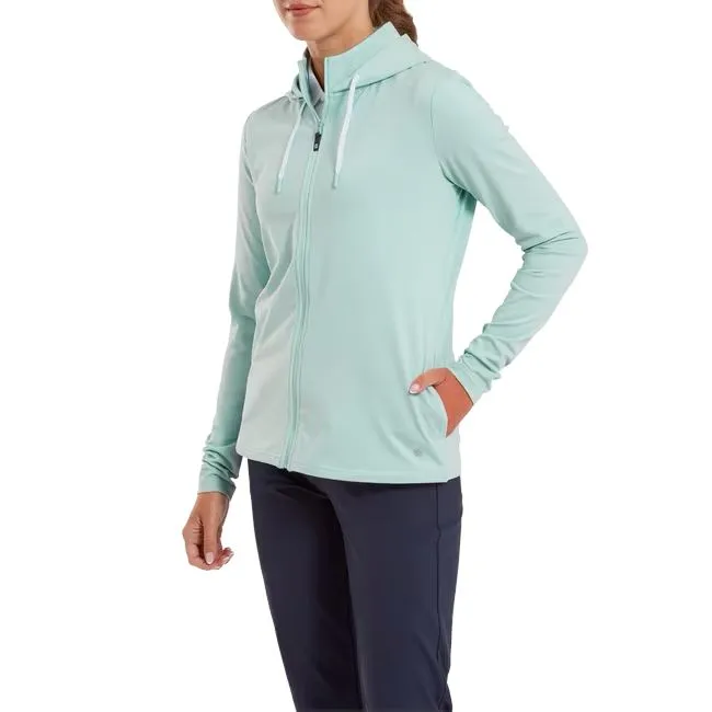 Footjoy Thermoseries Hoodie Lady Vert d'eau