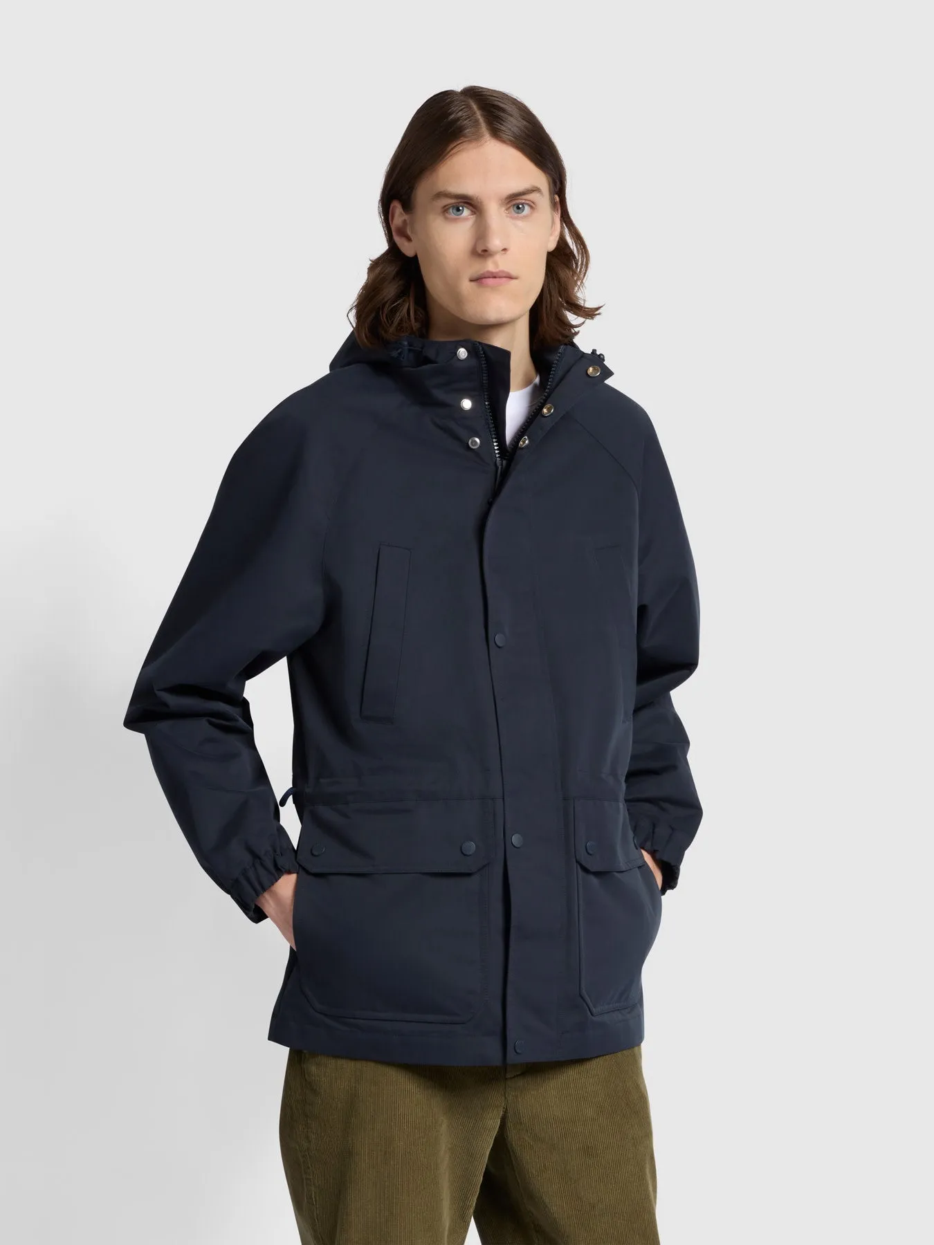 Gunnar Parka Jacket In True Navy