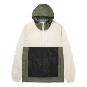 HUF WIREFRAME ANORAK-NATURAL