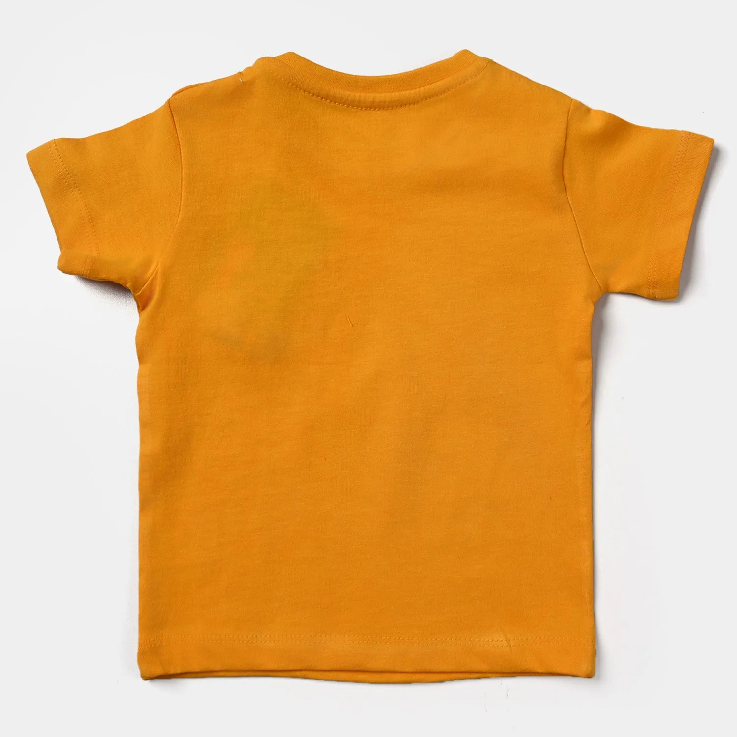 Infant Boys Cotton Jersey Round Neck T-Shirt Waves King-Citrus