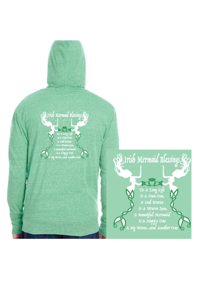 Irish Mermaid Blessings Hoodie