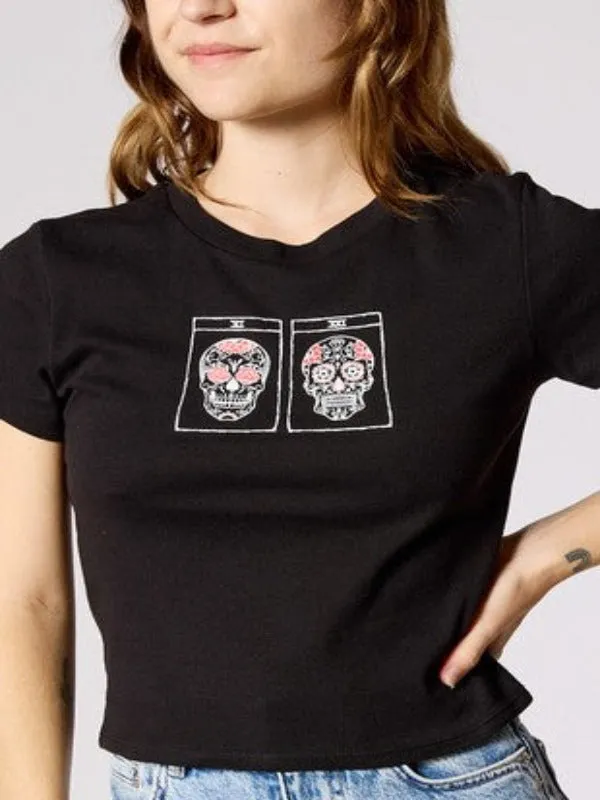 Jr T Shirt - Skull Day Of Dead