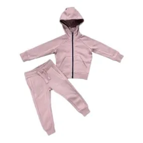 Kids Jordan Craig Uptown Hoodie & Jogger Set (Blush) 86201SK