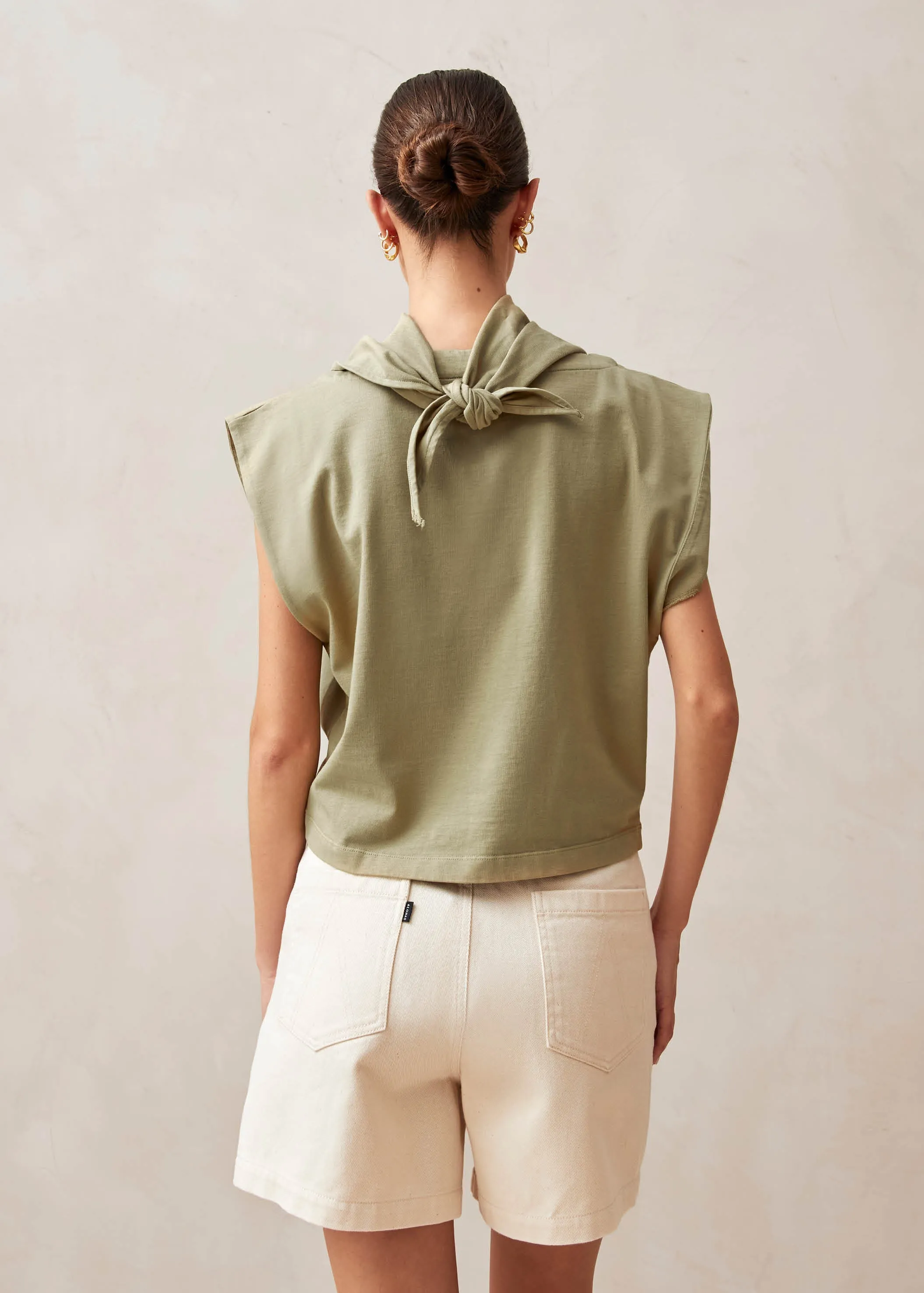 Laurent Khaki Tshirt