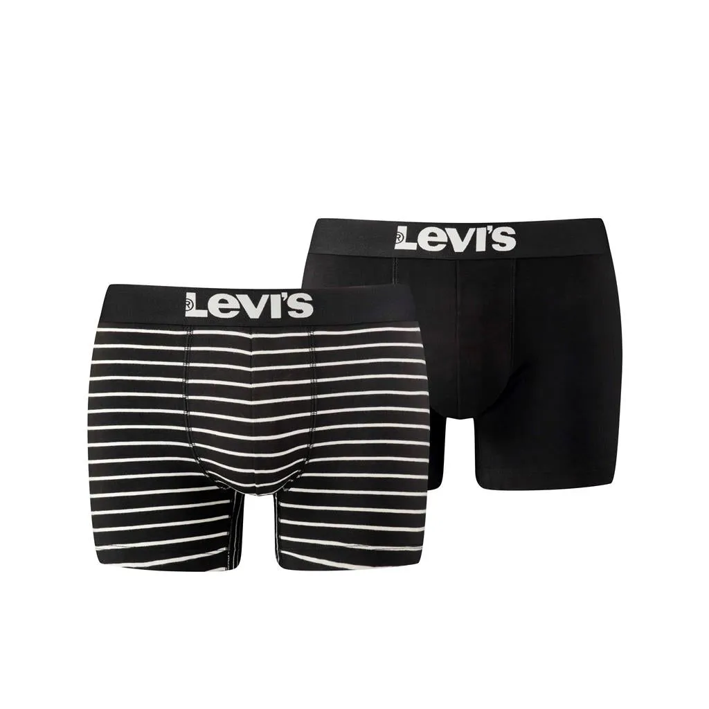 Levi's Men's Vintage Stripe Boxer Shorts/ Trunks (2-Pack)