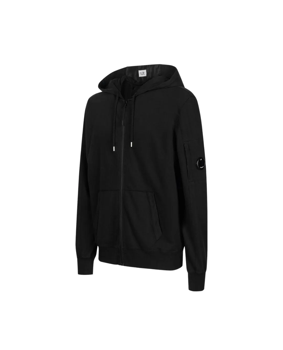 Light Fleece Zipped Hoodie