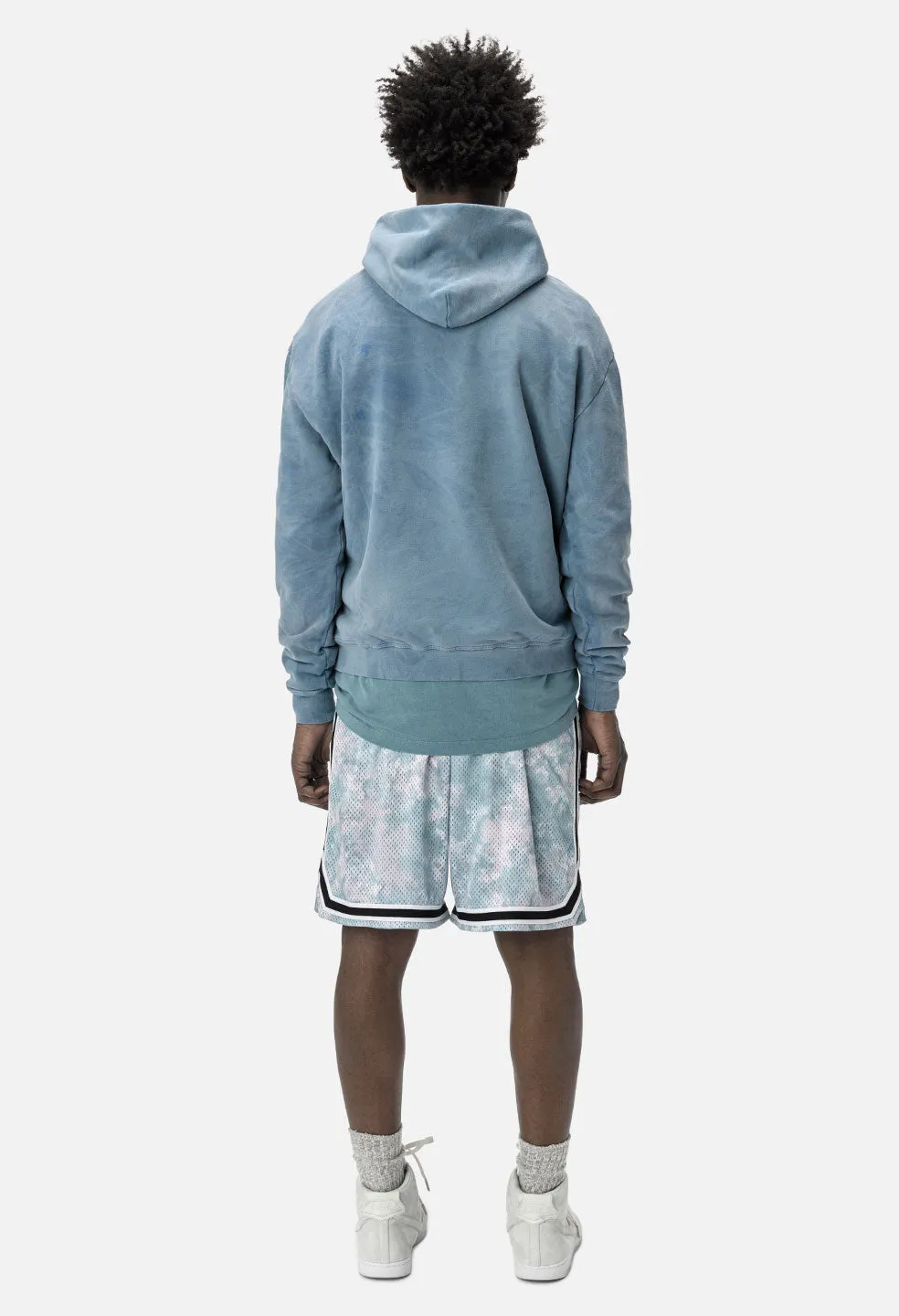 Marble Hoodie / Ocean