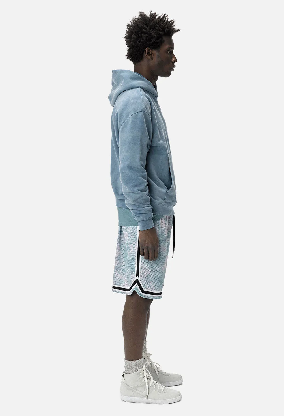 Marble Hoodie / Ocean