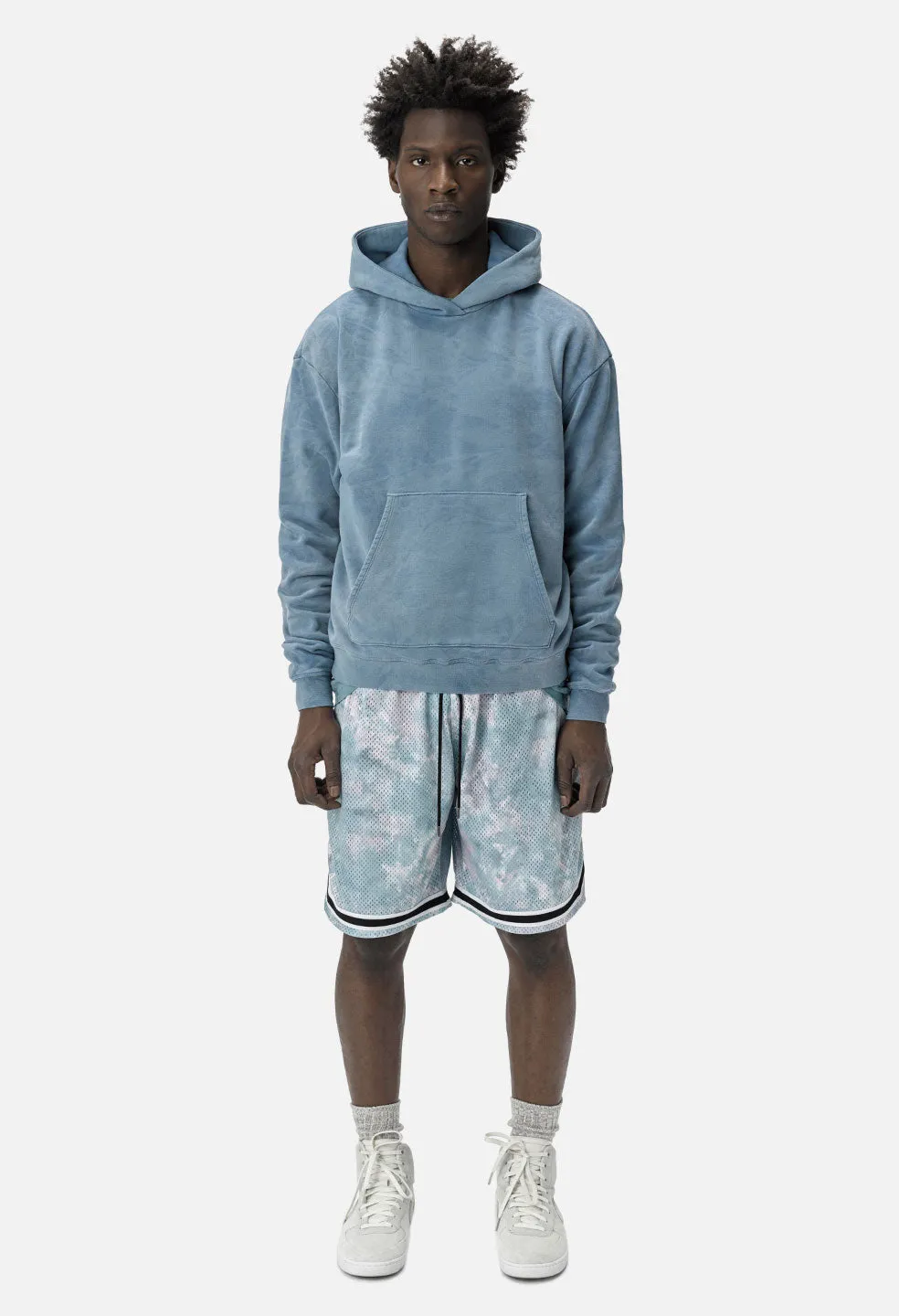 Marble Hoodie / Ocean