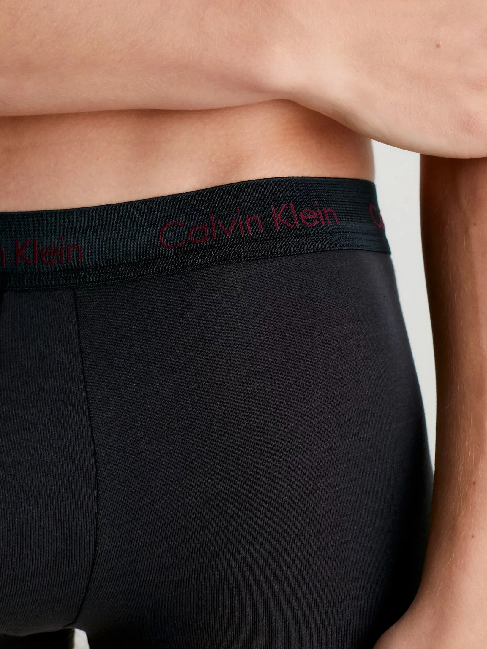 Mens Calvin Klein Boxer Shorts Low Rise Trunks 3 Pack