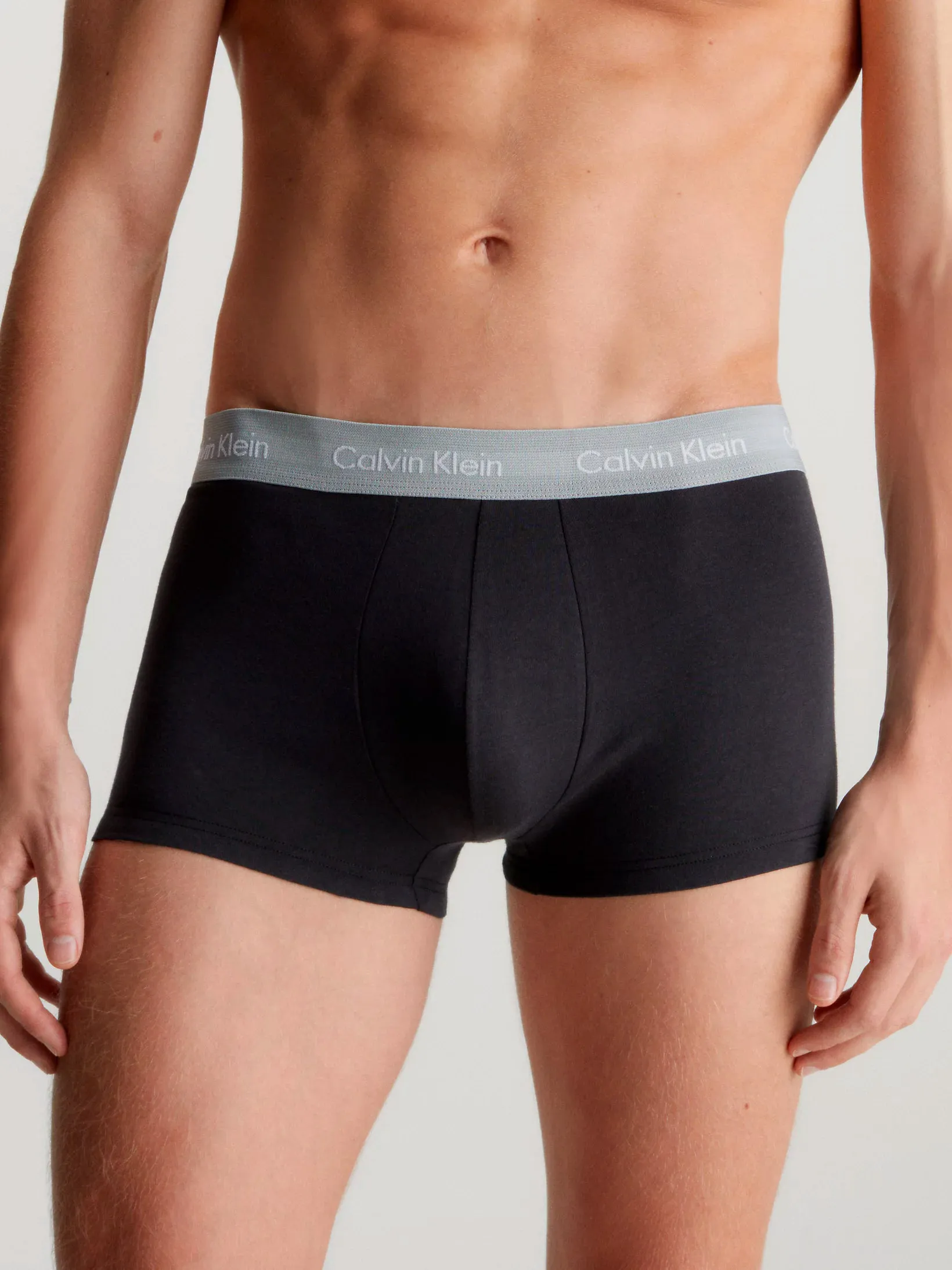 Mens Calvin Klein Boxer Shorts Low Rise Trunks 3 Pack