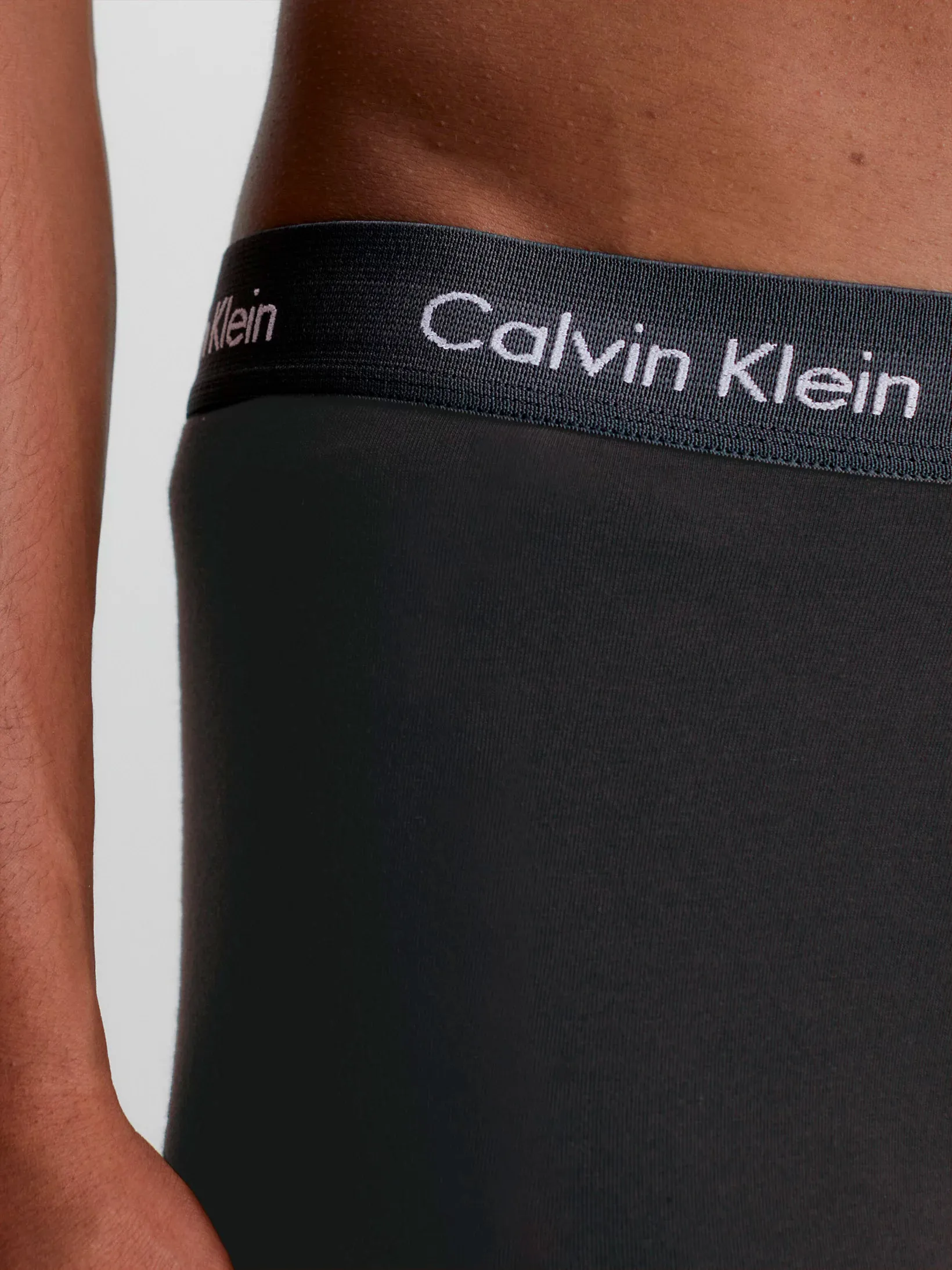 Mens Calvin Klein Boxer Shorts Low Rise Trunks 3 Pack